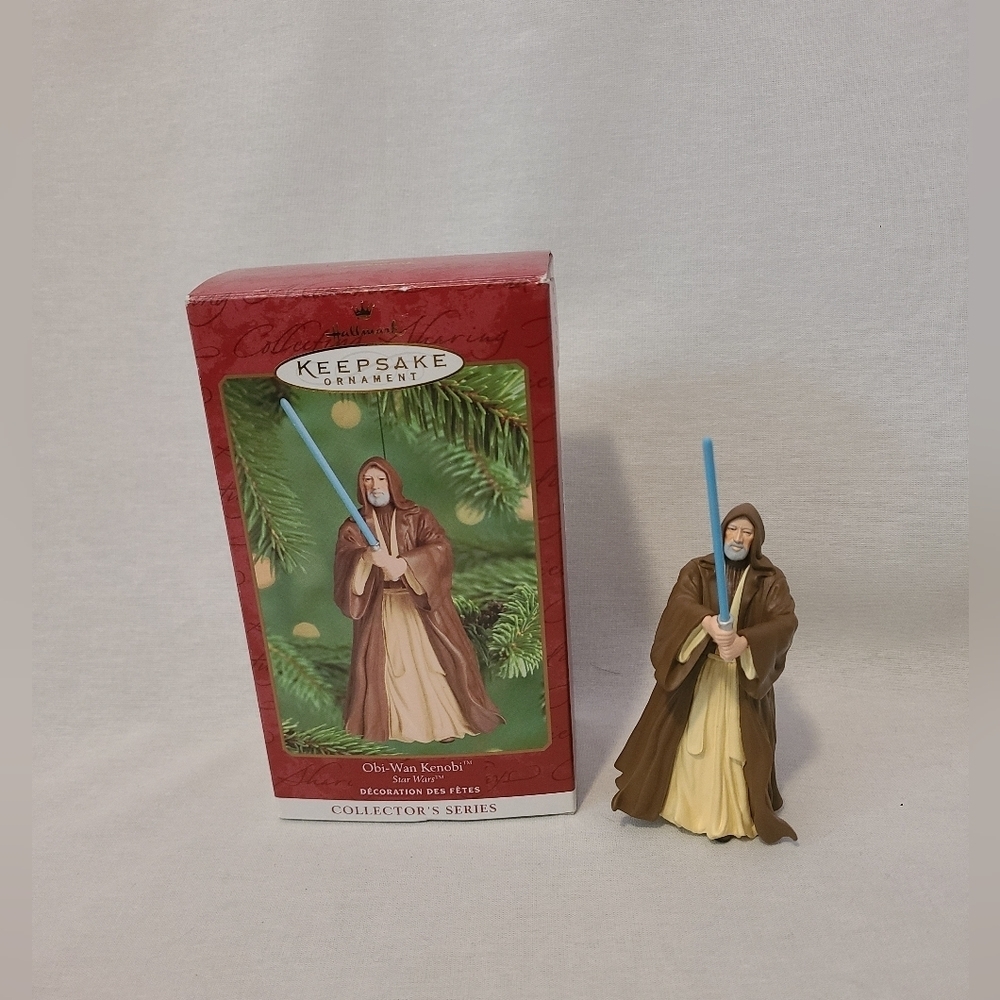 Hallmark Obi-Wan Kenobi Star Wars Keepsake Ornament Collector's Series 2000
